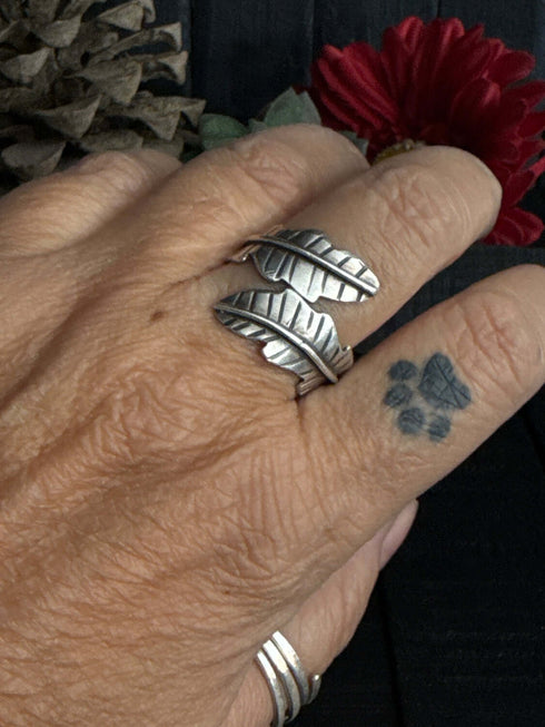 Anillo Pluma